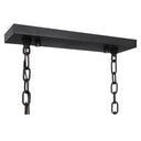 Jarsdel - 6 Light Industrial Island Light - Black