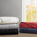 Coleman - Twin Reversible Down Alternative Blanket With HeiQ Smart Temp Treatment - Ivory