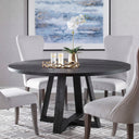 Gidran - Round Dining Table - Black