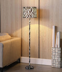 59" Bedside Table Lamp With White Drum Shade - White