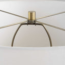 Mirah - Glass Table Lamp - Olive Green - Uttermost - Table Lamps- Elite Enclave Home