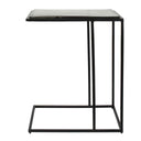 Mateo - Glass Top Accent Table - Black