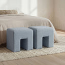 Aidy - Stool - Light Blue - Moe's Home Collection - Accent Stools - Elite Enclave Home