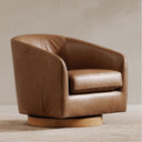 Oscy - Swivel Chair - Tan - Moe's Home Collection - Swivel Chairs - Elite Enclave Home