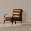 Verlaine - Armchair - Chestnut Brown - Moe's Home Collection - Arm Chairs - Elite Enclave Home