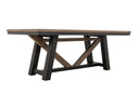 Antique Gray - Table - Gray / Brown