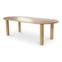 Milo - Small Oak Dining Table - Natural Solid - Moe's Home Collection - Dining Tables - Elite Enclave Home