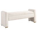Caliste - Bench - White - Uttermost - Accent Benches- Elite Enclave Home