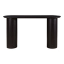 Povera - Acacia Wood Console Table - Black - Moe's Home Collection - Console Tables - Elite Enclave Home