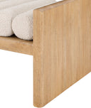 Waverly - Bench With Natural Frame - Meridian Furniture - Upholstered Benches - Elite Enclave Home