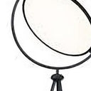 LED Tripod Floor Lamp With Black Metal Novelty Shade - Black - HomeRoots - Floor Lamps - Elite Enclave Home