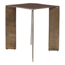 Reade - Outdoor Accent Table - Brass - Uttermost - Accent Tables- Elite Enclave Home