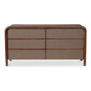 Rye - 6 Drawer Dresser - Warm Brown - Moe's Home Collection - Dressers - Elite Enclave Home