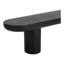 Rocca - Bench - Black - Concrete - Moe's Home Collection - Dining Benches - Elite Enclave Home