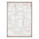 Unfold - 2 Framed Print - White - Moe's Home Collection - Framed Prints - Elite Enclave Home