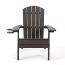 Heavy Duty Plastic Adirondack Chair - Chocolate