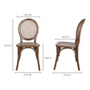 Rivalto - Dining Chair (Set of 2) - Brown - Moe's Home Collection - Chair Sets - Elite Enclave Home