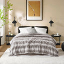 Zuri - 108" x 90" Blanket - Gray