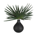 Axis Palm - Accent & Vase - Black / Green - Uttermost - Plants - Elite Enclave Home