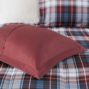Parkston - Twin 3M Scotchgard Down Alternative All Season Comforter Set - Red