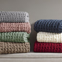 Chenille Chunky Knit - Throw - Sage Green - Madison Park - Throws - Elite Enclave Home