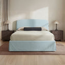 Joan - King Storage Bed - Light Blue - Moe's Home Collection - Storage Beds - Elite Enclave Home