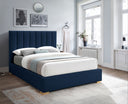 Pierce - Bed - Meridian Furniture - Upholstered Beds - Elite Enclave Home