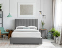 Pierce - Bed - Meridian Furniture - Upholstered Beds - Elite Enclave Home