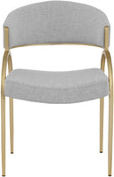 Privet - Dining Chair (Set of 2) - Gold Base - Meridian Furniture - Chair Sets - Elite Enclave Home