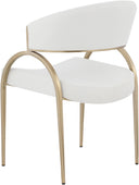 Privet - Dining Chair (Set of 2) - Gold Base - Meridian Furniture - Chair Sets - Elite Enclave Home