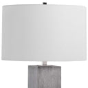 Cordata - Modern Lodge Table Lamp - Pearl Silver