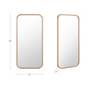 Kai - Floor Mirror - Oak - Moe's Home Collection - Floor Mirrors - Elite Enclave Home