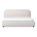 Colin - King Bed - Oatmeal - Moe's Home Collection - Upholstered Beds - Elite Enclave Home