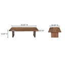 Lila - Coffee Table - Brown - Moe's Home Collection - Coffee Tables - Elite Enclave Home