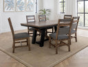 Antique Gray - Table - Gray / Brown