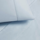 500 Thread Count Egyptian Cotton - Queen Deep Pocket Sheet Set - Blue