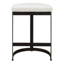 Ivanna -  Counter Stool - White