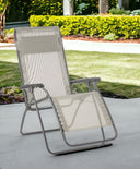 Steel Outdoor Zero Gravity Chair - Gray