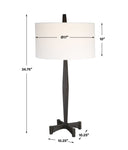 Counteract - Rust Metal Table Lamp