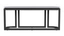 Malibu - Console Table - Black / White