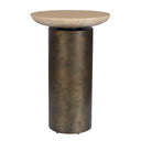 Oslo - Outdoor Accent Table - Brass - Uttermost - Accent Tables- Elite Enclave Home