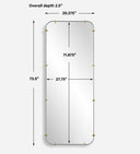 Pali - Industrial Mirror - Uttermost - Accent Mirrors - Elite Enclave Home