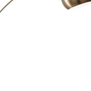 Arc Floor Lamp With Brass Solid Color Bowl Shade - Brass - HomeRoots - Floor Lamps - Elite Enclave Home
