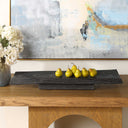 Ciaran - Indoor - Outdoor Wooden Tray - Black - Uttermost - Trays - Elite Enclave Home