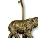 Antique Elephant Table Lamp - Bronze