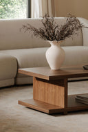 Miri - Coffee Table - Walnut - Moe's Home Collection - Coffee Tables - Elite Enclave Home