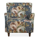 Lainey - Floral Upholstered Armchair - Blue - Uttermost - Arm Chairs - Elite Enclave Home