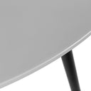 Rounded Stone Outdoor Dining Table - Gray