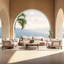 Oliver - Outdoor Round Coffee Table - Butterscotch - Classic Home - Coffee Tables - Elite Enclave Home