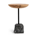 Linden - End Table - Natural / Black - Classic Home - End Tables - Elite Enclave Home